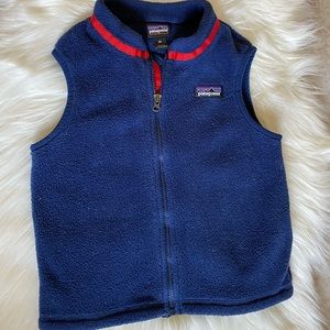 Toddler Patagonia Fleece Vest, size 3T